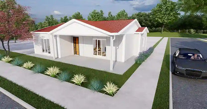 Tek Katlı 100 m² Prefabrik Ev