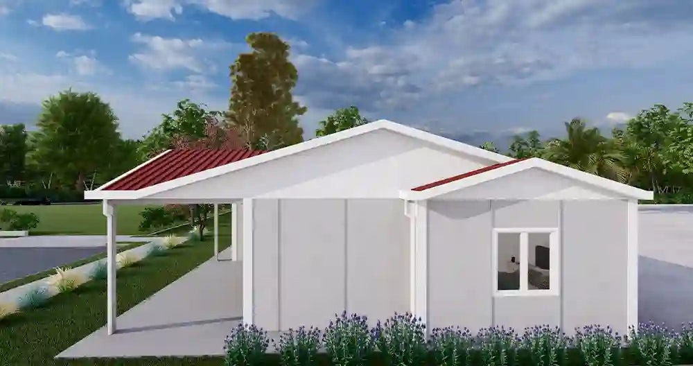Tek Katlı 100 m² Prefabrik Ev