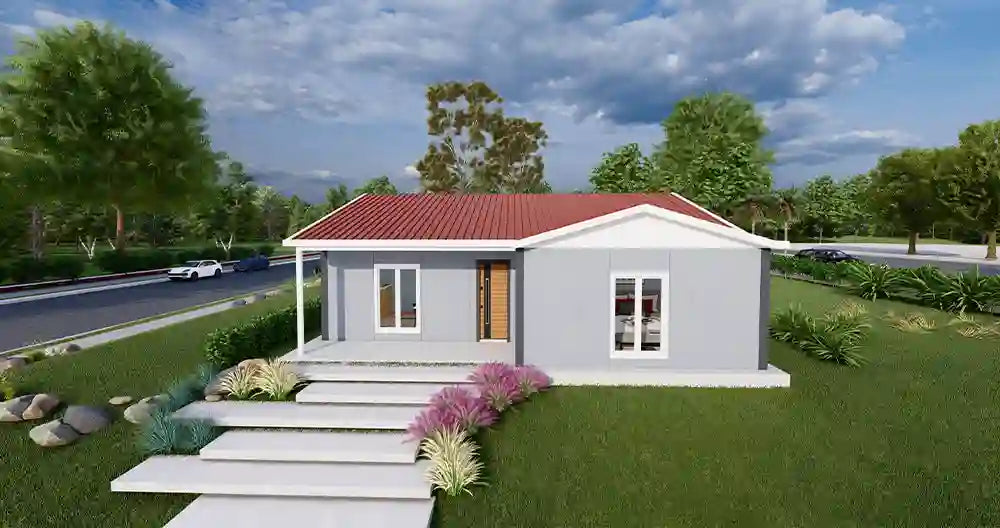 Tek Katlı 113 m² Prefabrik Ev