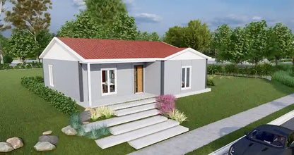 Tek Katlı 113 m² Prefabrik Ev
