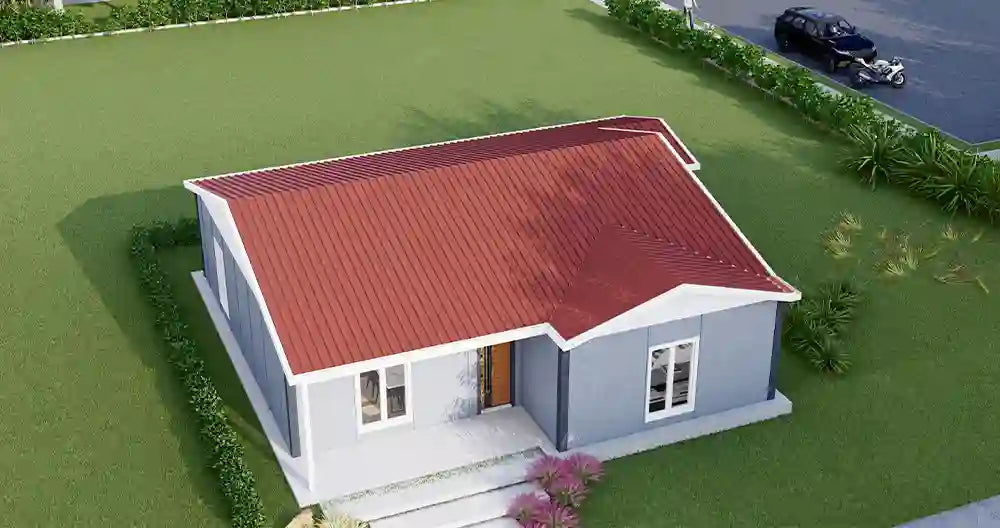 Tek Katlı 113 m² Prefabrik Ev