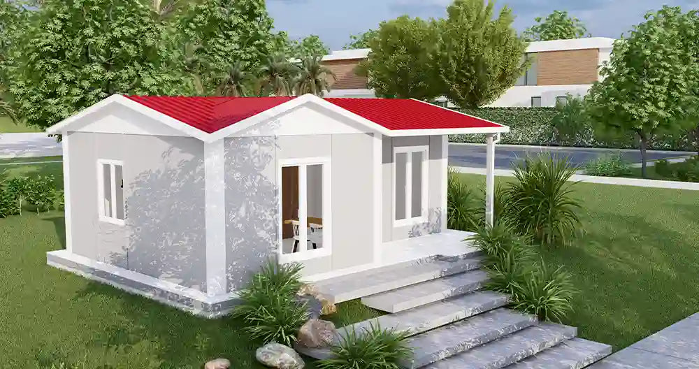 Tek Katlı 40 m² Prefabrik Ev