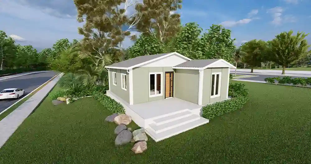 Tek Katlı 49 m² Prefabrik