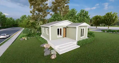 Tek Katlı 49 m² Prefabrik