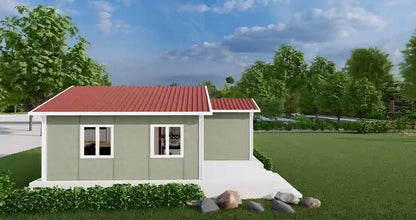 Tek Katlı 49 m² Prefabrik