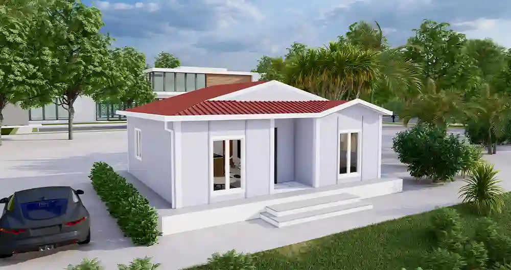 Tek Katlı 53 m² Prefabrik Ev