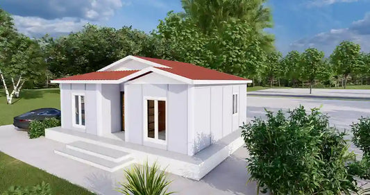 Tek Katlı 53 m² Prefabrik Ev