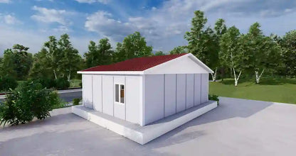 Tek Katlı 53 m² Prefabrik Ev