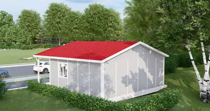 Tek Katlı 61 m² Prefabrik Ev