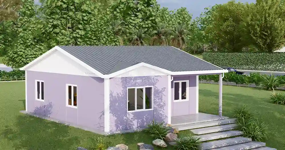 Tek Katlı 69 m² Prefabrik Ev