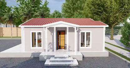 Tek Katlı 72 m² Prefabrik Ev