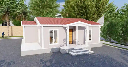Tek Katlı 72 m² Prefabrik Ev