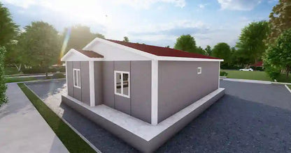 Tek Katlı 72 m² Prefabrik Ev
