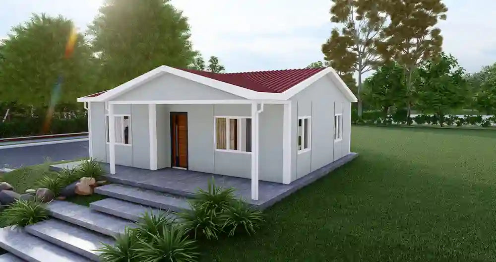 Tek Katlı 74 m² Prefabrik Ev