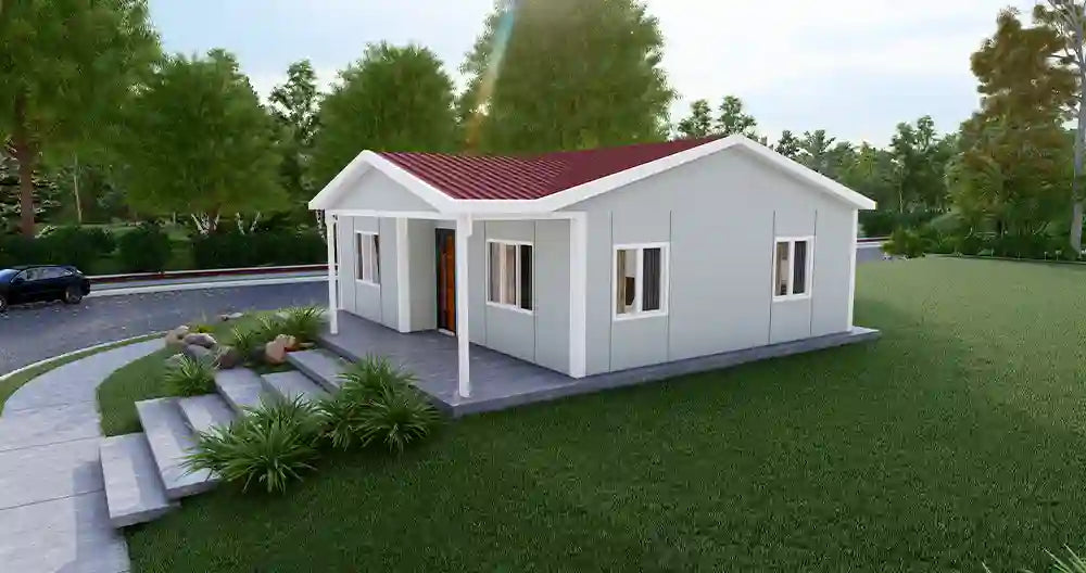 Tek Katlı 74 m² Prefabrik Ev