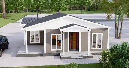 Tek Katlı 77 m² Prefabrik Ev