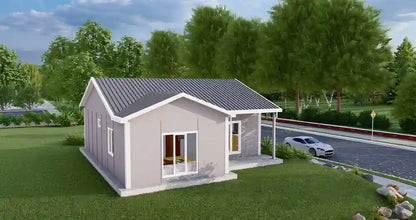 Tek Katlı 77 m² Prefabrik Ev