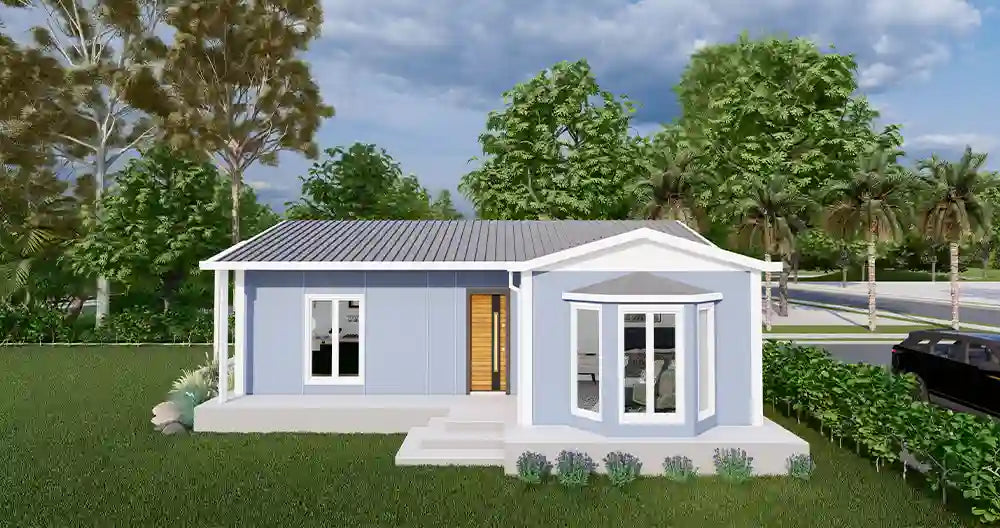 Tek Katlı 81 m² Prefabrik Ev