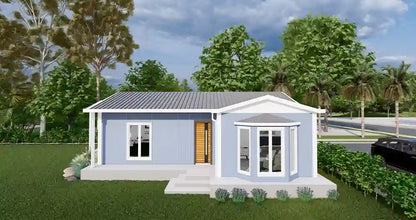 Tek Katlı 81 m² Prefabrik Ev
