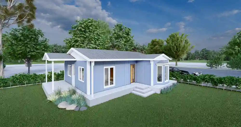 Tek Katlı 81 m² Prefabrik Ev