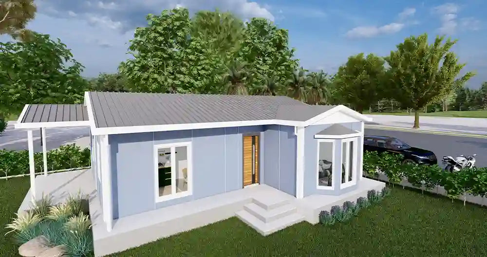 Tek Katlı 81 m² Prefabrik Ev