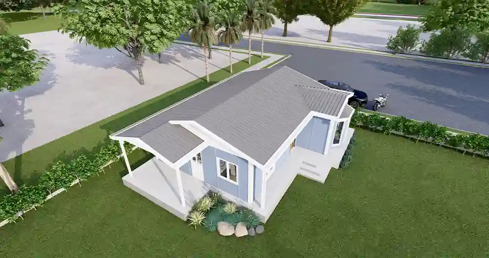 Tek Katlı 81 m² Prefabrik Ev