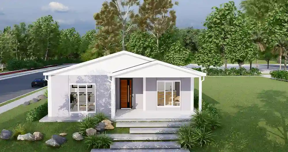 Tek Katlı 84 m² Prefabrik Ev