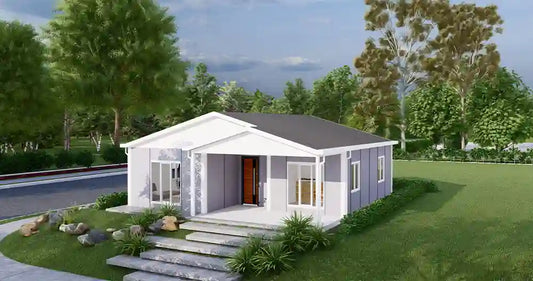 Tek Katlı 84 m² Prefabrik Ev