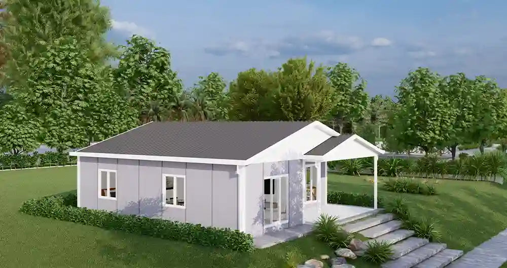 Tek Katlı 84 m² Prefabrik Ev