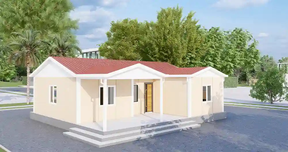 Tek Katlı 88 m² Prefabrik Ev