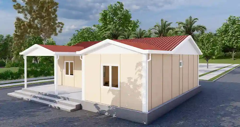 Tek Katlı 88 m² Prefabrik Ev