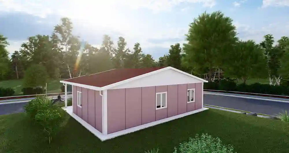Tek Katlı 92 m² Prefabrik Ev