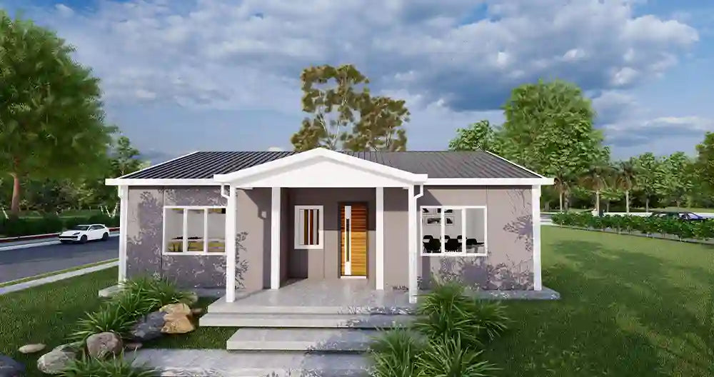 Tek Katlı 95 m² Prefabrik Ev