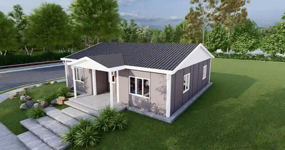 Tek Katlı 95 m² Prefabrik Ev