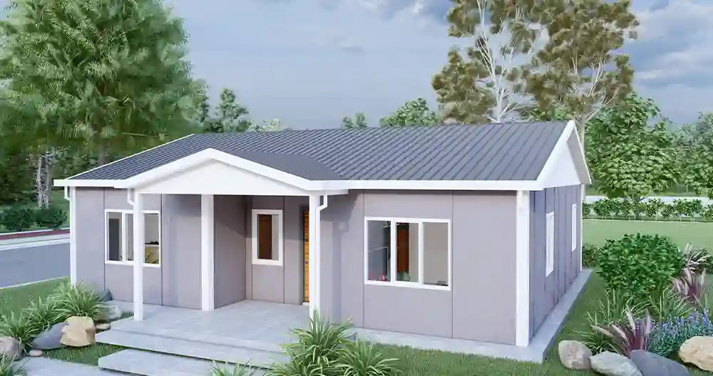 Tek Katlı 95 m² Prefabrik Ev