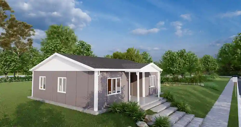 Tek Katlı 95 m² Prefabrik Ev