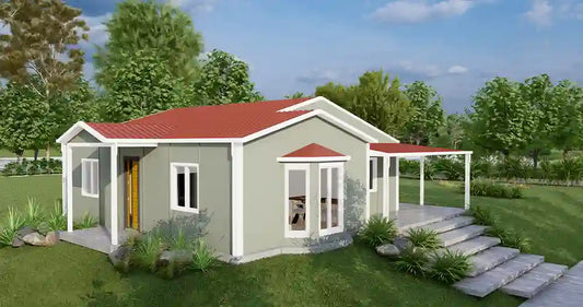 Tek Katlı 96 m² Prefabrik Ev