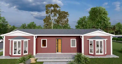 Tek Katlı 98 m² Prefabrik Ev