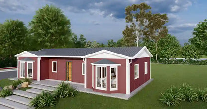 Tek Katlı 98 m² Prefabrik Ev